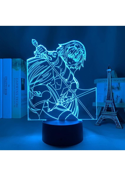 Anime 3D Işık Kader Büyük Sipariş Jeanne Alter Yatak Odası Dekor Için Doğum Günü Hediyesi Manga Kader Büyük Sipariş Jeanne Alter LED Gece Lambası (Yurt Dışından)
