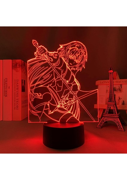 Anime 3D Işık Kader Büyük Sipariş Jeanne Alter Yatak Odası Dekor Için Doğum Günü Hediyesi Manga Kader Büyük Sipariş Jeanne Alter LED Gece Lambası (Yurt Dışından)