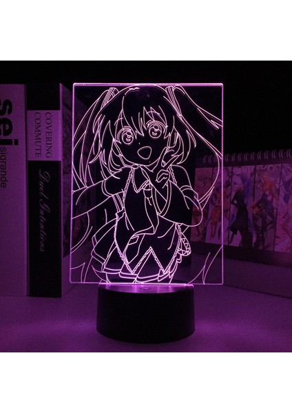 Fairy Tail Anime 3D Gece Lambası Boy Için 16 Renkler Kız Odası Dekor Illusion LED Lamba USB Manga Erza Natsu Dragneel Şekil Uygun Çocuklar Hayranlar Yılbaşı Hediyeleri (Yurt Dışından)