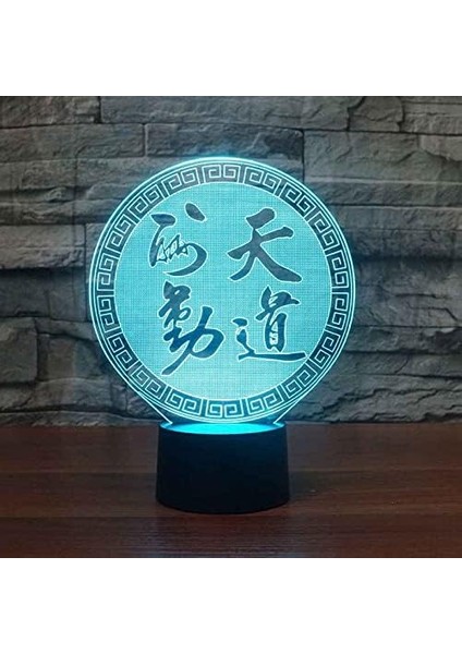 Çocuklar Için 3D Gece Lambası, 3D Çin Tarzı Illüzyon Gece Lambası, Zamanlama Uzaktan Kumandalı Dekor Lambası Yeni Yıl Tatili Çocuklar Için Noel Doğum Günü Hediyeleri Çocuk Genç (Yurt Dışından)