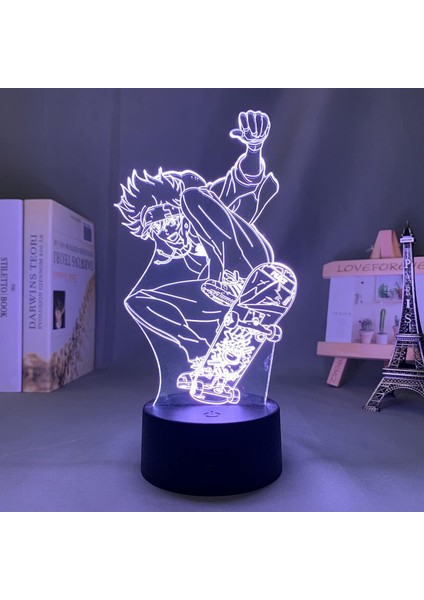 3D Lamba Anime Sk8 Infinity Reki Yatak Odası Dekoru Için Gece Lambası Çocuklar Doğum Günü Hediye Odası LED Gece Lambası Manga Sk8 The Infinity (Yurt Dışından) fırsatları