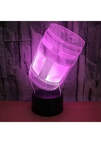 Çocuklar Için 3D Gece Lambası, 3D Yaratıcı Şişe Şekli Illüzyon Gece Lambası, Zamanlama Uzaktan Kumandalı Dekor Lambası Yeni Yıl Tatili Çocuklar Için Noel Doğum Günü Hediyeleri Çocu (Yurt Dışından) fırsatları