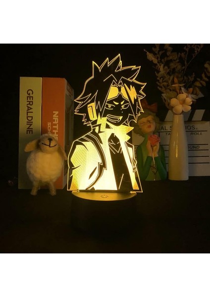 Gece Lambası Çocuklar Gece Lambası Yatak Odası Işığı Renkli Gece Lambası 3D LED Gece Lambası Ev Dekorasyonu Için 7 Renkli Işık ile Balina Balığı Işık Inanılmaz Görsel Optik Illüzyon (Yurt Dışından)