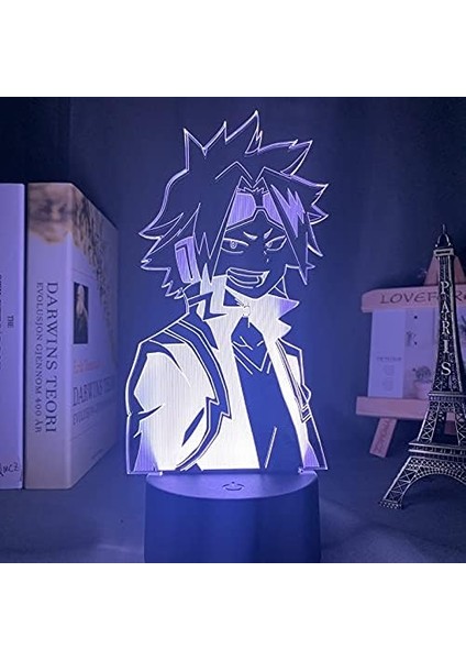 Gece Lambası Çocuklar Gece Lambası Yatak Odası Işığı Renkli Gece Lambası 3D LED Gece Lambası Ev Dekorasyonu Için 7 Renkli Işık ile Balina Balığı Işık Inanılmaz Görsel Optik Illüzyon (Yurt Dışından)
