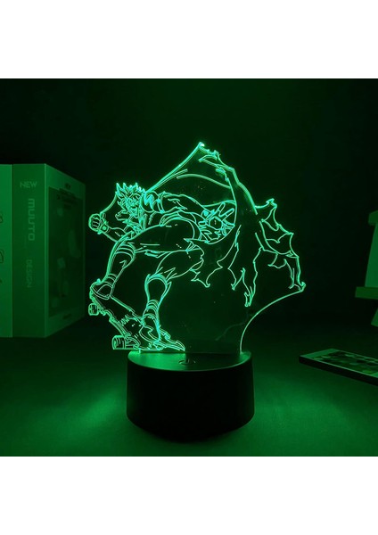 Anime 3D Lamba LED Işık Sk8 Infinity Langa Yatak Odası Dekoru Için Gece Lambası Çocuklar Doğum Günü Hediyesi Manga Odası Masası (Yurt Dışından)