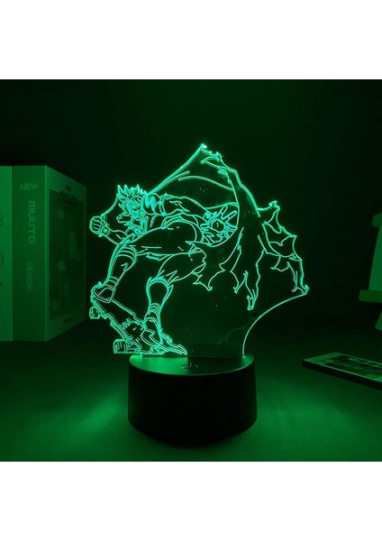 Anime 3D Lamba LED Işık Sk8 Infinity Langa Yatak Odası Dekoru Için Gece Lambası Çocuklar Doğum Günü Hediyesi Manga Odası Masası (Yurt Dışından) indirimleri