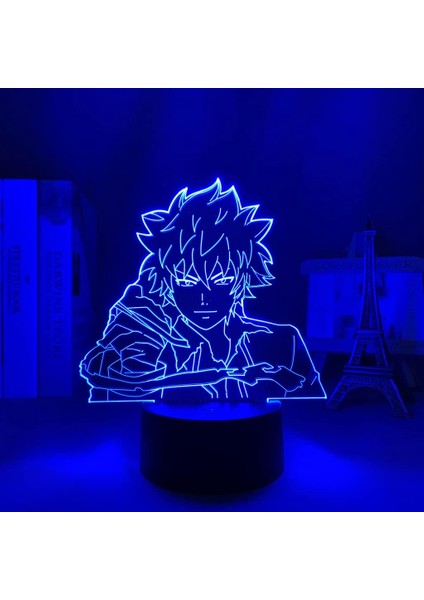 Saiki Kusuo No Sai Nan Anime 3D Erkek Için Gece Lambası 16 Renk Kız Odası Dekoru Illusion LED Lamba USB Manga Saiki Kusuo No Sai Nan Figürü Uygun Çocuklar Hayranlar Noel Hediyeleri (Yurt Dışından)