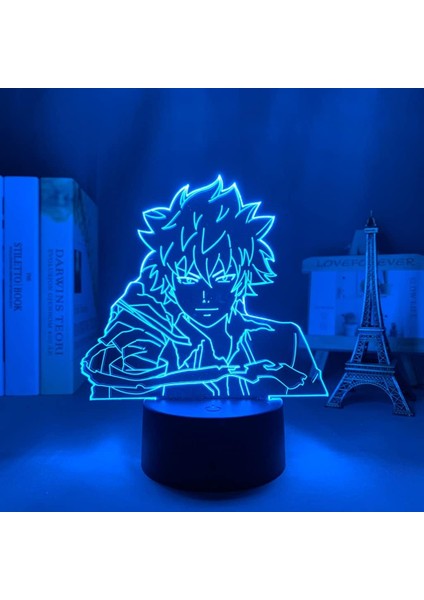 Saiki Kusuo No Sai Nan Anime 3D Erkek Için Gece Lambası 16 Renk Kız Odası Dekoru Illusion LED Lamba USB Manga Saiki Kusuo No Sai Nan Figürü Uygun Çocuklar Hayranlar Noel Hediyeleri (Yurt Dışından) modelleri