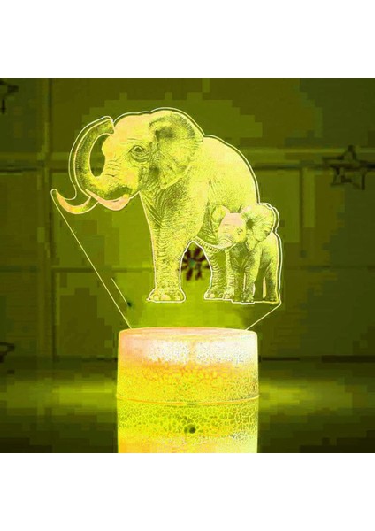 3D Fil Gece Lambası Dekor Masa Danışma Optik Illusion Lambalar 7 Renk Değiştirme Işıkları LED Masa Lambası Noel Ev Aşk Doğum Günü Çocuk Çocuk Dekor Oyuncak Hediye (Yurt Dışından)