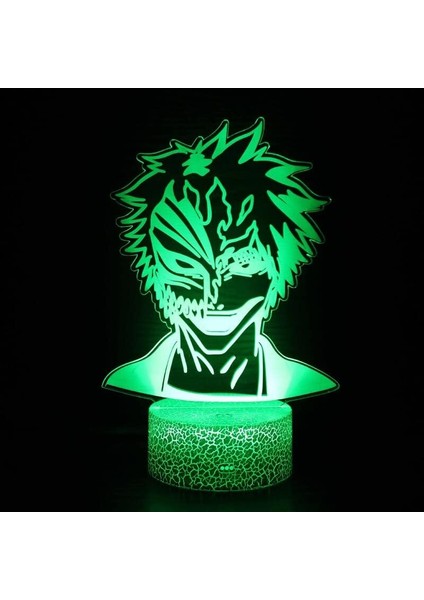 Boy Için 3D Gece Lambası 16 Renk Kız Odası Dekor Illusion LED Lamba USB Şekil Uygun Çocuklar Hayranları Noel Hediyeleri (3d LAMP16) (Yurt Dışından)