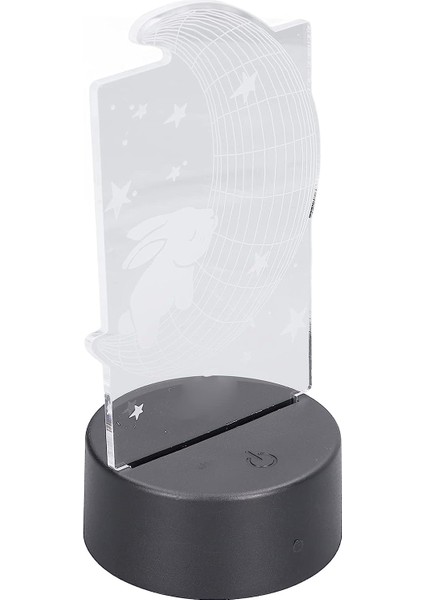 Gece Işığı, USB ile Çalışan 3D Işık Ay Canlı Dokunmatik Anahtar Çocuklar Için Oturma Odası Ofis Için (Yurt Dışından)