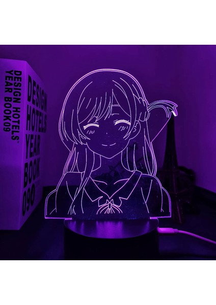 Gece Lambası Manga Fairy Tail LED Dokunmatik Sensör Gece Lambası Çocuk Odası Dekor Için Çocuklar Hediye Masa 3D Lamba Anime Fairy Tail (Yurt Dışından)