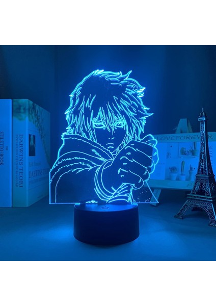 Anime LED Lamba Thorfinn Karlsefni Rakam Çocuk Odası Dekor Için Arkadaş Doğum Günü Hediyesi 3D Işık Manga Masa Lambası Süslemeleri Çocuklar Kızlar Için Hediye 7 Renkler Pxjd (Yurt Dışından)