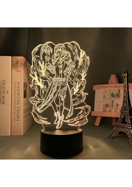 Anime Yedi Ölümcül Günah Merlin LED Gece Lambası Için Yatak Odası Dekoru Işık Doğum Günü Hediyesi Yedi Ölümcül Günah 3D Masa Lambası (Yurt Dışından) indirimleri