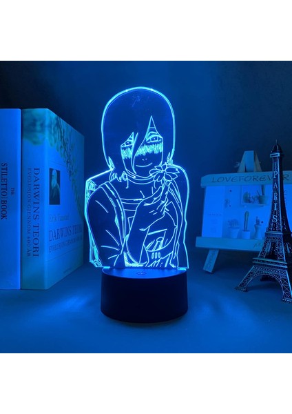 3D LED Lamba Anime Testere Adam Bayan Yatak Odası Dekoru Çocuklar Için Doğum Günü Hediyesi Manga Testere Adam LED Işık Başucu (Yurt Dışından) modelleri