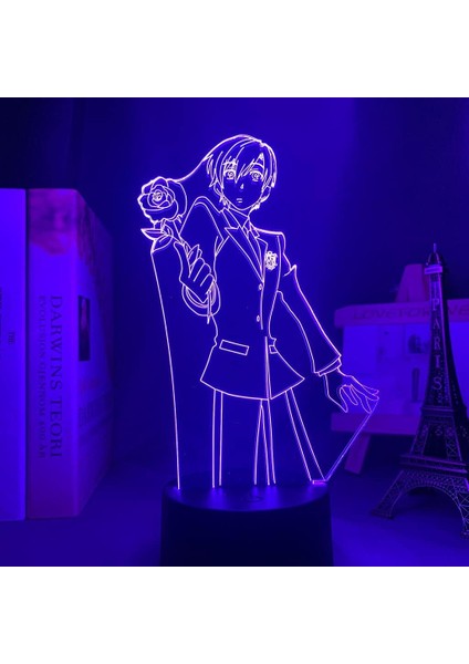Lise Ev Sahibi Kulüp Anime 3D Erkek Için Gece Lambası 16 Renk Kız Odası Dekoru Illusion LED Lamba USB Manga Tamaki Suoh Şekil Uygun Çocuklar Hayranlar Yılbaşı Hediyeleri (Yurt Dışından) fiyatları
