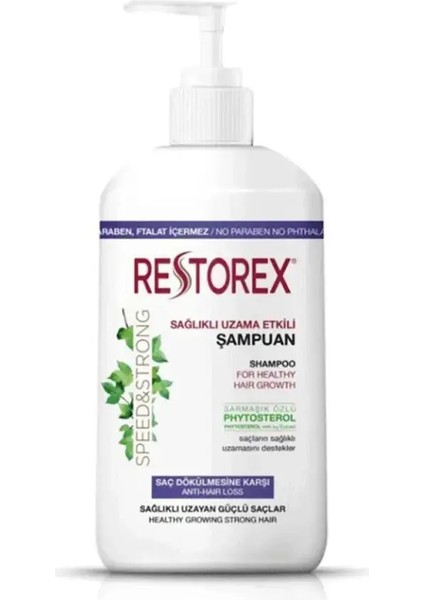 Restorex 1000 ml Sağlıklı Uzama Etkili Şampuan - Saç Dökülmesine Karşı