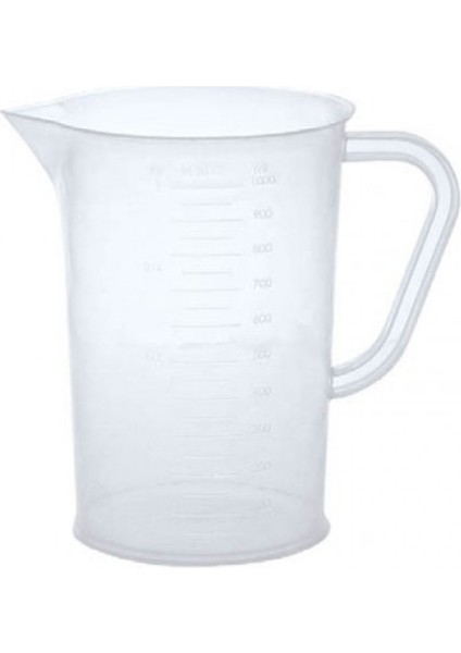 Plastik Ölçek Kap 1 Litre