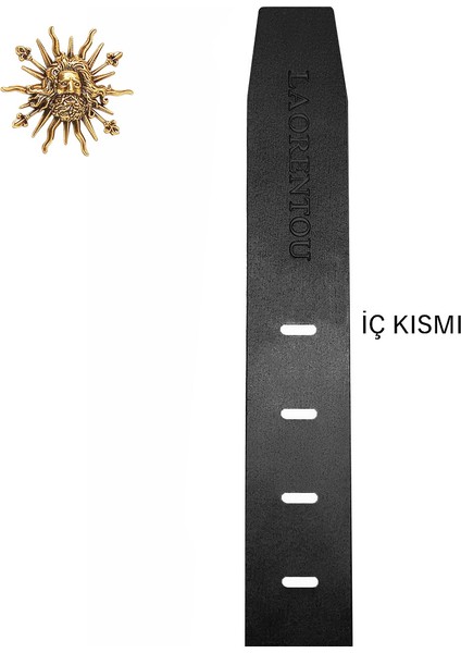 Supreme Italyan Malı Lord Concept Hakiki Deri Erkek Kemer