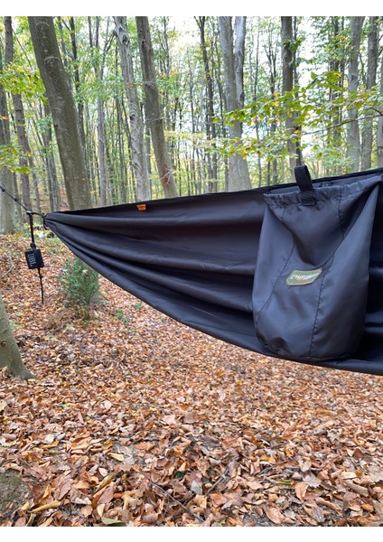 Camp and Map Premium Black Hamak