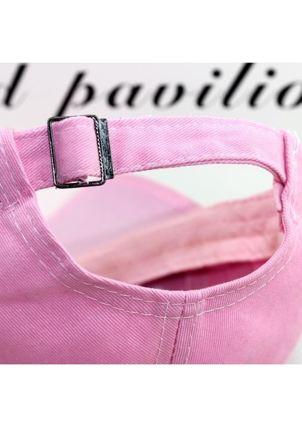 Eva Kadınlar Renkli Rhinestone Kelebek Denim Tepeli Kapak - Pembe (Yurt Dışından) modelleri