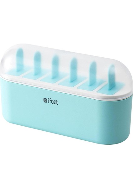 6 Izgara Silikon Dondurulmuş Dondurma Kalıpları Dıy Popsicle Lolipoplar (Yurt Dışından)