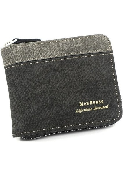 Erkek Cüzdanı Kısa Kore Versiyonu Menteşe Buzlu Zincir Etrafında Ekleme Büyük Kapasiteli Çok Kartlı Erkek Para Klipsi (Yurt Dışından)