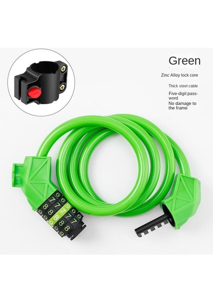 Beş Haneli Hırsızlığa Karşı Şifreli Kilit (Yurt Dışından)