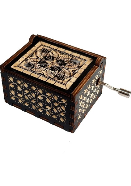 Ahşap Müzik Kutusu Dekorasyonu (Yurt Dışından)