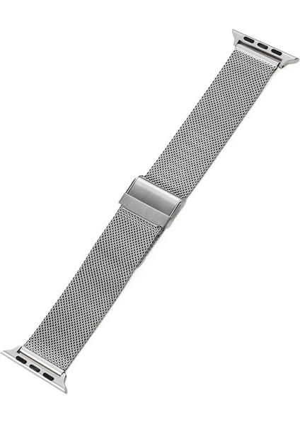 Apple Saat Kayışı Apple Iwatch8/se/7/6/5 Paslanmaz Çelik Metal Bileklik 38-40-41MM (Yurt Dışından)