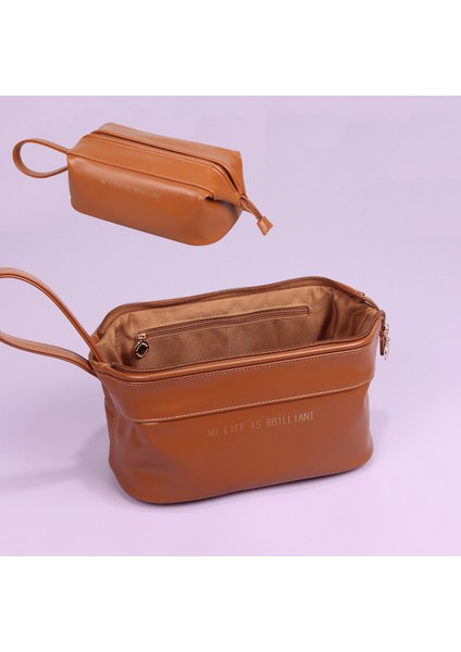 Kadın Kozmetik Çantası Büyük Kapasiteli Taşınabilir Seyahat Malzemeleri Çantası (Yurt Dışından) fiyatları