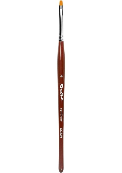 GC33R Sentetik Jel Fırça 6mm No:4