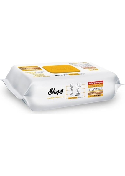 Easy Clean Arap Sabunu Katkılı Yüzey Temizlik Havlusu 3X100 (300 Yaprak) Sleepy