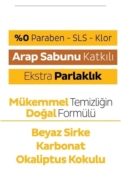 Easy Clean Arap Sabunu Katkılı Yüzey Temizlik Havlusu 3X100 (300 Yaprak) Sleepy