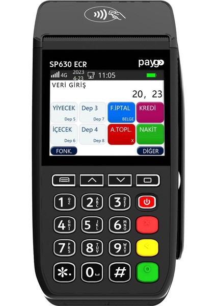 SP630 Ecr 4g Yeni Nesil Yazarkasa Pos