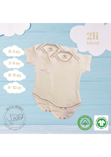 2li Çıtçıtlı Organik Pamuk Zıbın fiyatları