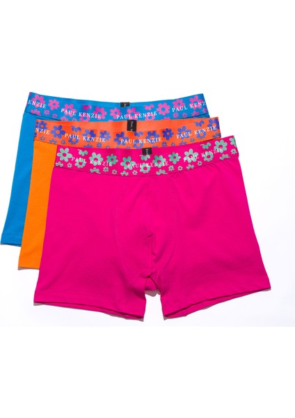 3'lü Erkek Boxer Comfort Flex - Floral fiyatları