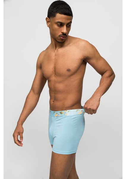 3'lü Erkek Boxer Comfort Flex - Exotic indirimleri