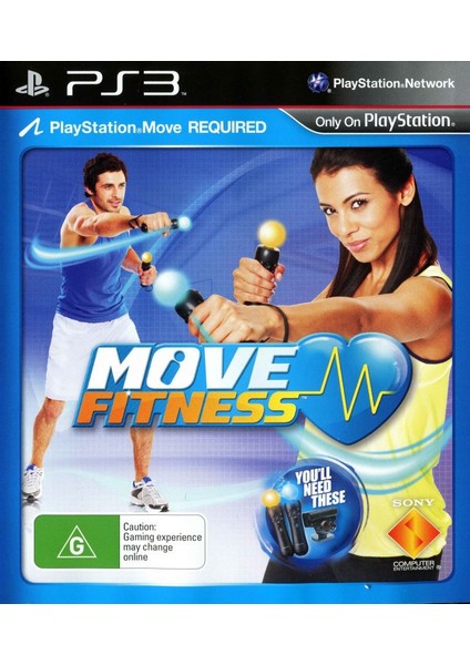 Pop Konsol Move Fitness Ps3 Oyun Playstation 3 Oyun Ps3 Move Oyunu