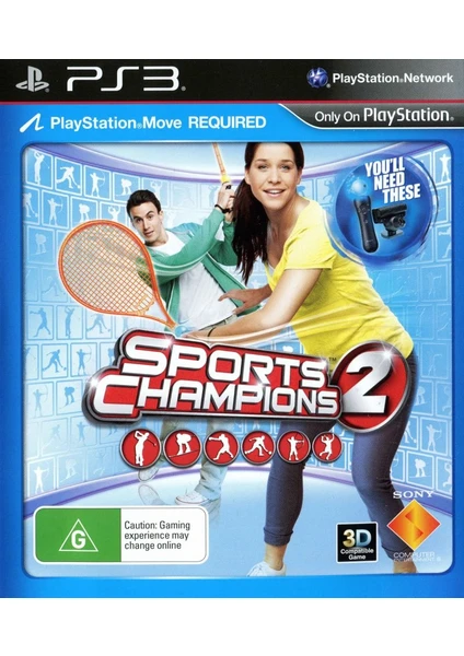 Pop Konsol Sports Champions 2 Ps3 Oyun Plastation 3 Oyun Ps3 Move Oyunu Spor