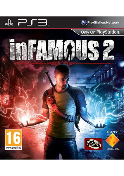 Pop Konsol Infamous 2 Ps3 Oyun Playstation 3 Oyun Infamous 2 Oyun