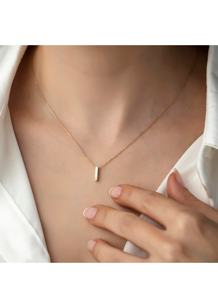 Hems Jewellery Minimal Harf Kolye I