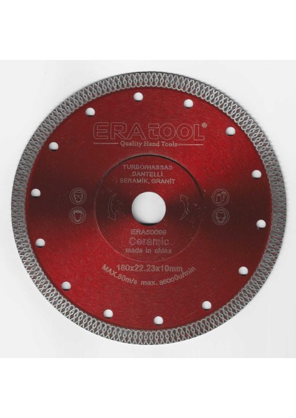 Elmas Testere Dantelli Hassas Ince 180THD ERA50099 Eratool