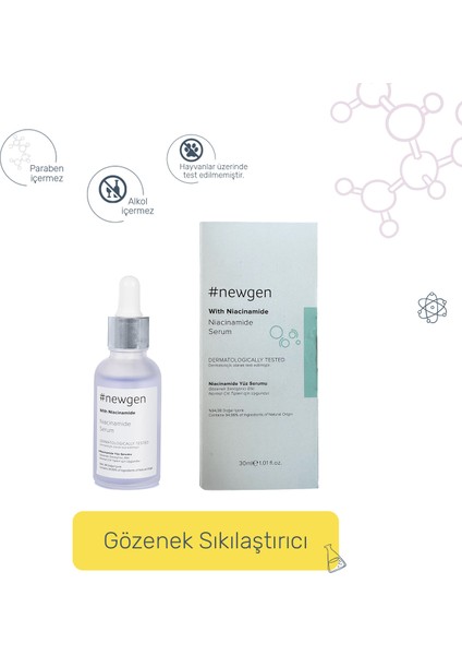 Niacinamide & Canlandırıcı Serum 30 ML