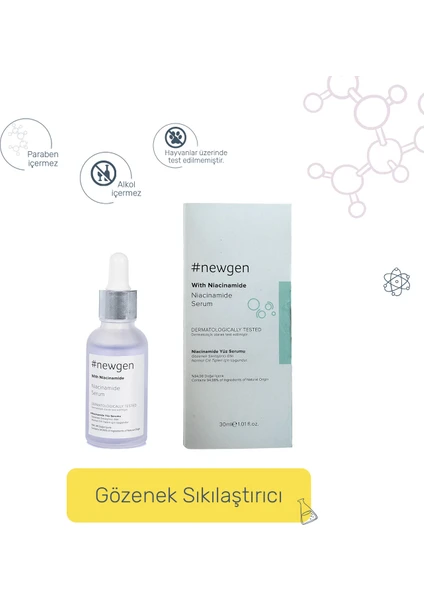 Niacinamide & Canlandırıcı Serum 30 ML