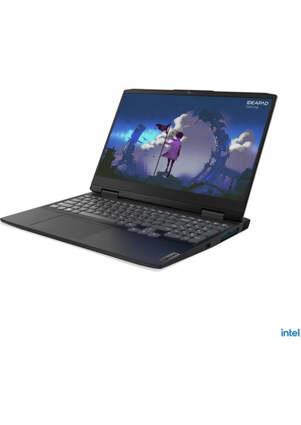 IdeaPad Gaming 3 Intel Core i5 12450H 16GB 512GB SSD RTX3050 Freedos 15.6" IPS Taşınabilir Bilgisayar 82S9015VTX