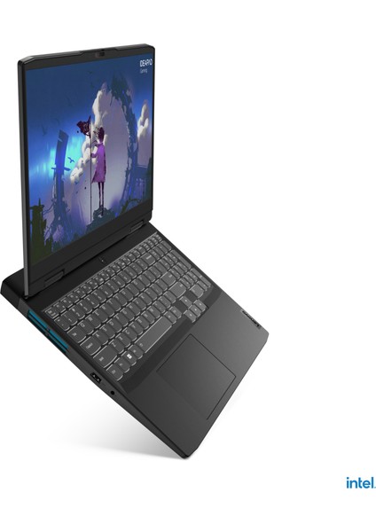 IdeaPad Gaming 3 Intel Core i5 12450H 16GB 512GB SSD RTX3050 Freedos 15.6" IPS Taşınabilir Bilgisayar 82S9015VTX