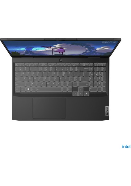 IdeaPad Gaming 3 Intel Core i5 12450H 16GB 512GB SSD RTX3050 Freedos 15.6" IPS Taşınabilir Bilgisayar 82S9015VTX