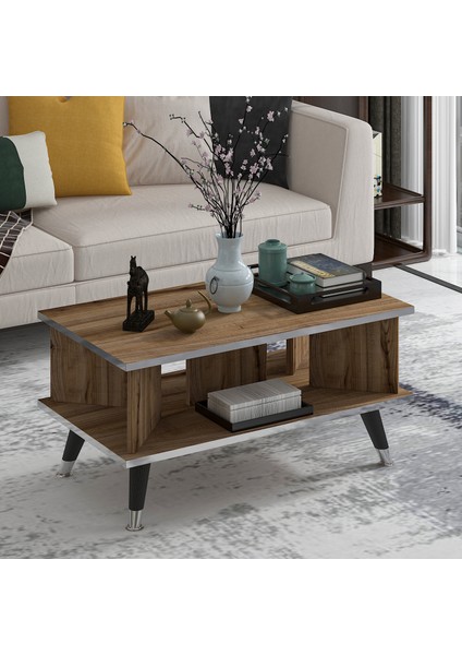 Galipol Orta Sehpa 80 cm Çırağan - Gümüş