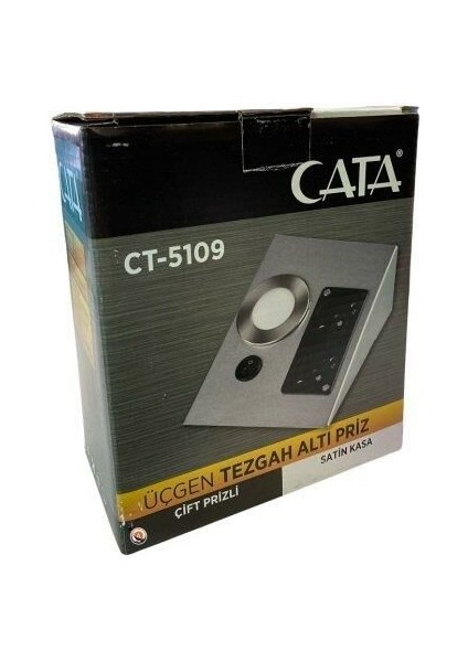 CT-5109 2 Watt Çift Prizli Saten Kasa Tezgah Aydınlatma Beyaz fiyatları